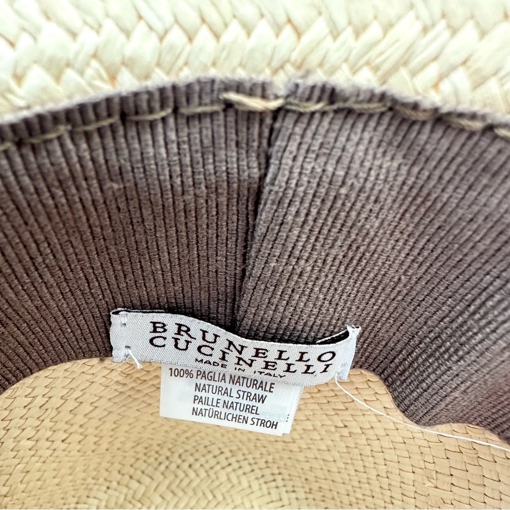 NEW!!! Brunello Cucinelli women hat Authentic Retail 1100$ - Picture 3 of 8